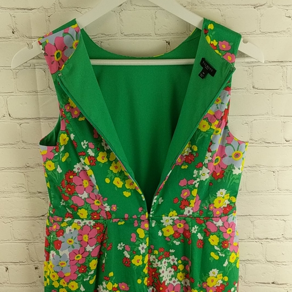Talbot's Floral Shift Dress Size 4P - Picture 6 of 9